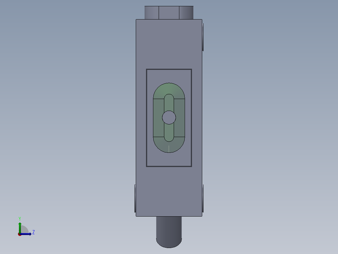传感器E3Z-D61左视图