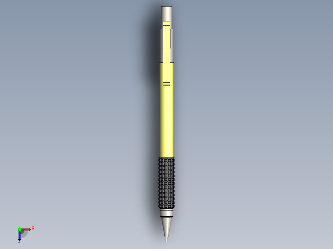 A0003383-机械铅笔俯视图