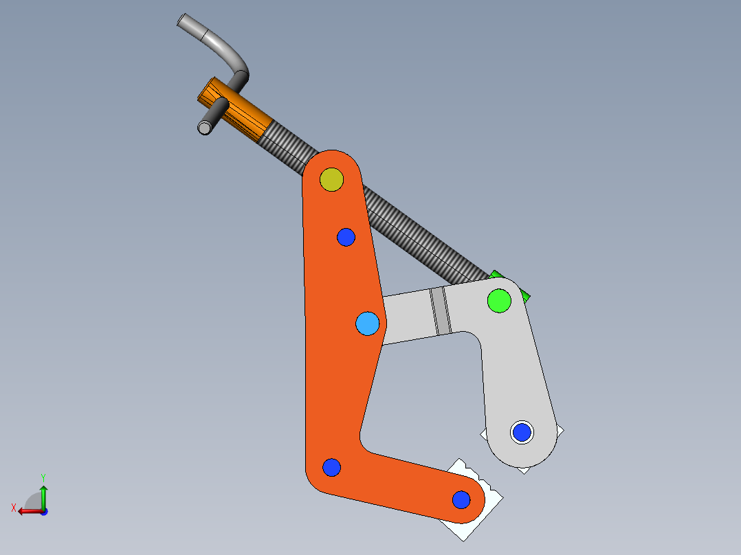 手动夹具11后视图