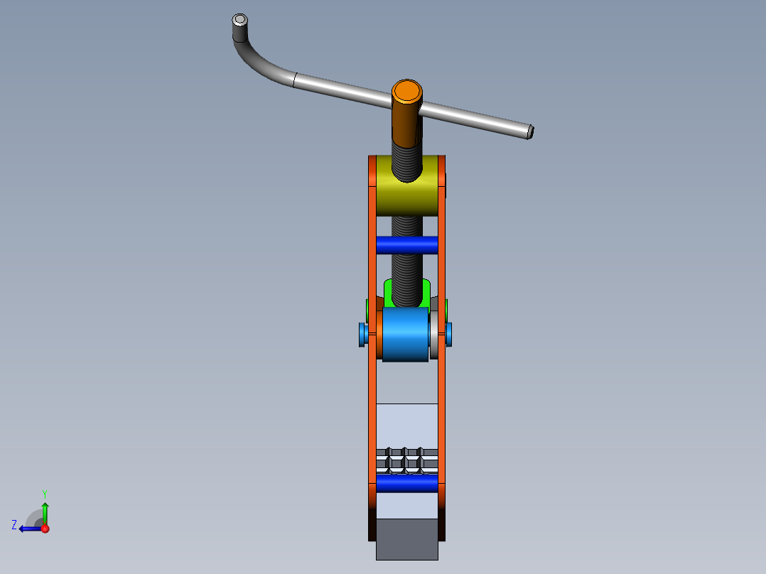 手动夹具11右视图