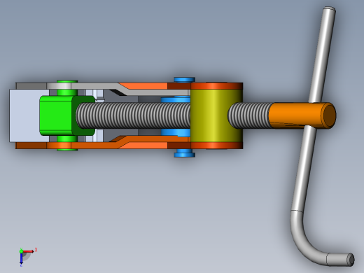 手动夹具11俯视缩略图