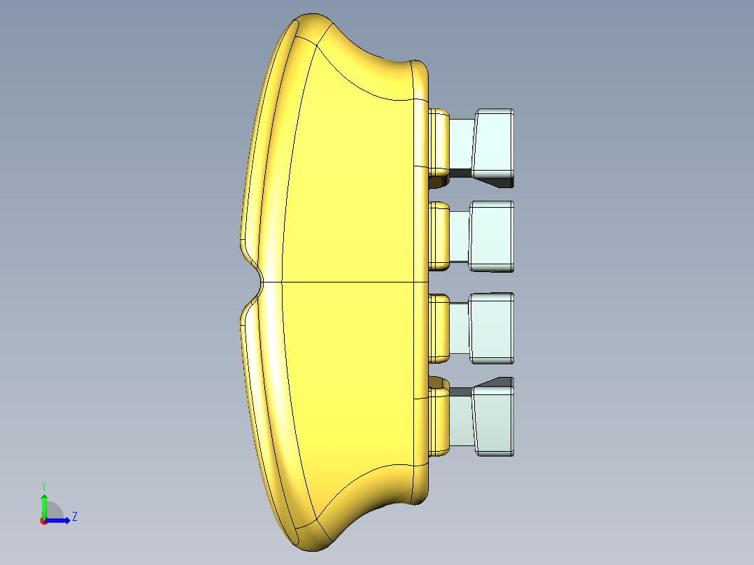 握力康复训练器（神经内科）左视图