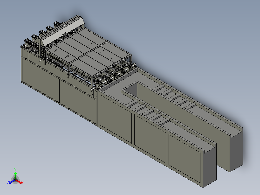 链条自动输送上料装置
