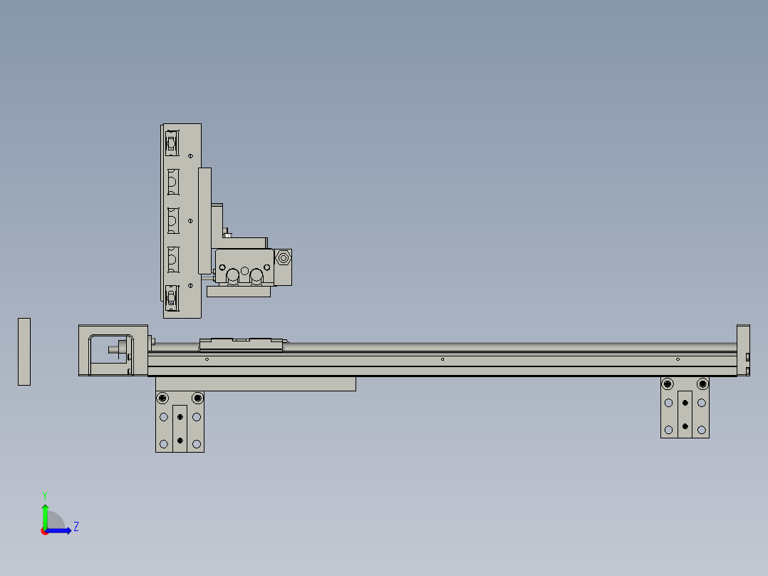 吸盘装配体1左视图