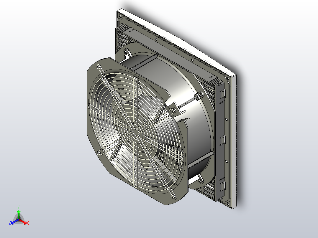 TX9985-过滤风扇╱风扇及过滤器[TX9985.230] (2)正等轴测图