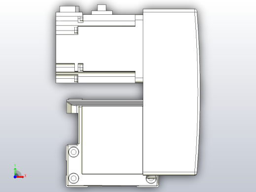 机器人皮带驱动直线轴TPA-GCB-80-P60-L600-RU-M20-N3前视缩略图