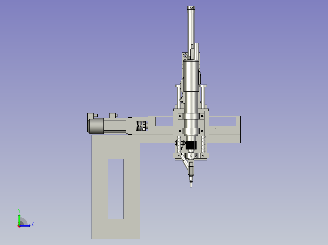 打螺丝机构D左视图