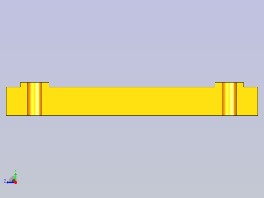 涡轮蜗轮箱、蜗杆减速箱体的加工工艺及镗Ф70孔夹具设计含NX三维及非标6张CAD图右视缩略图