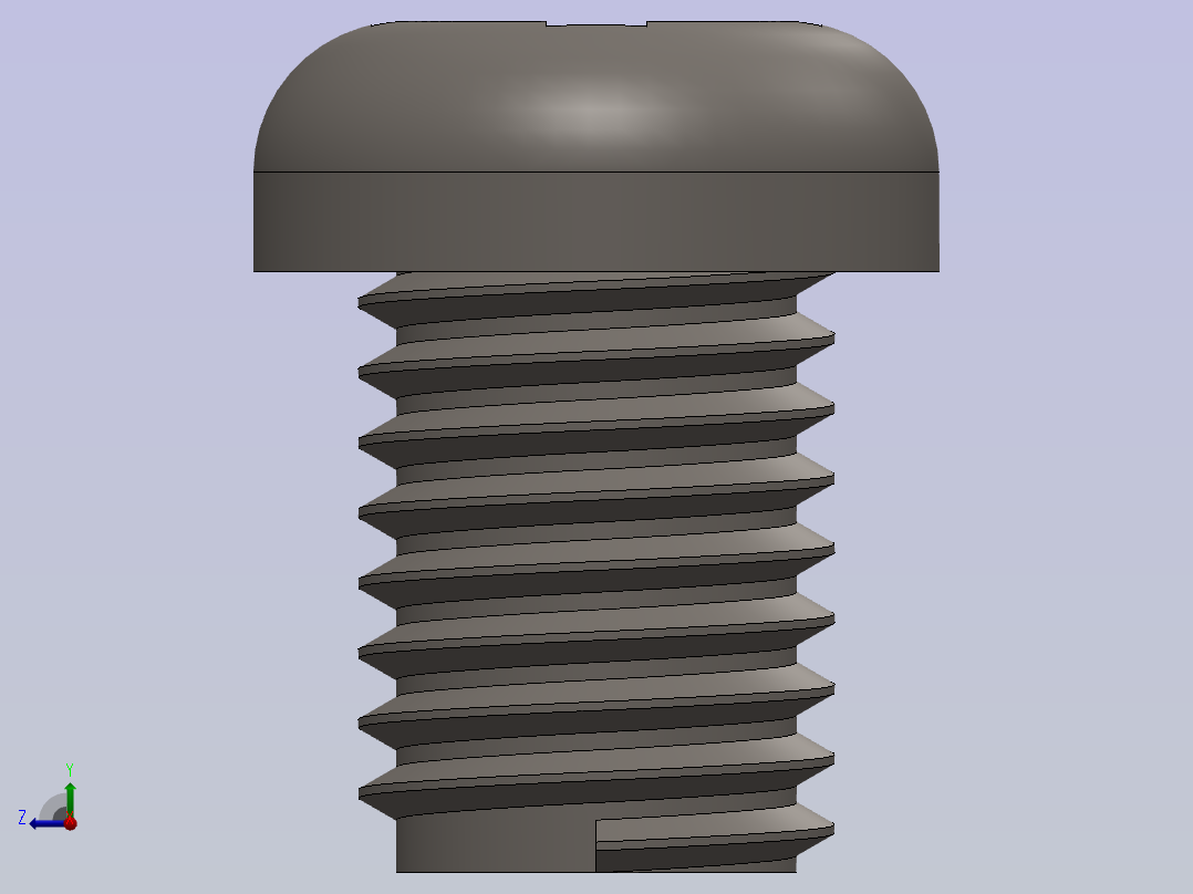 测量制作的连接器右视图