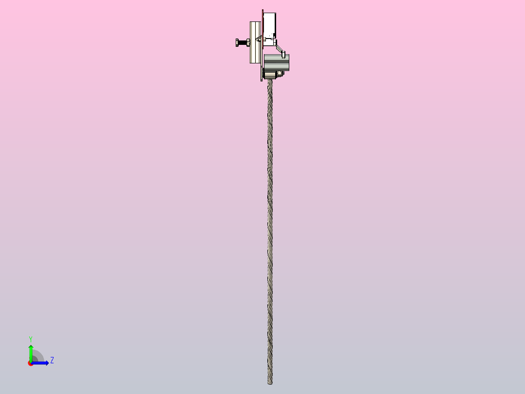 输送机开关、堵塞控制、采矿业左视图