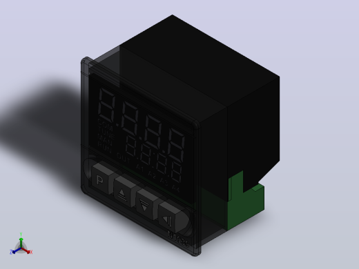 NOVUS 1030 T或1030PR控制器正等轴测缩略图