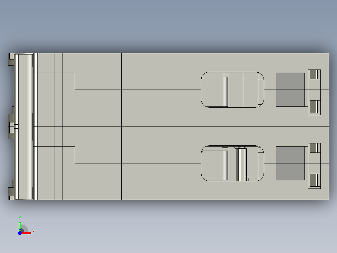 微型断路器20A-2P前视图