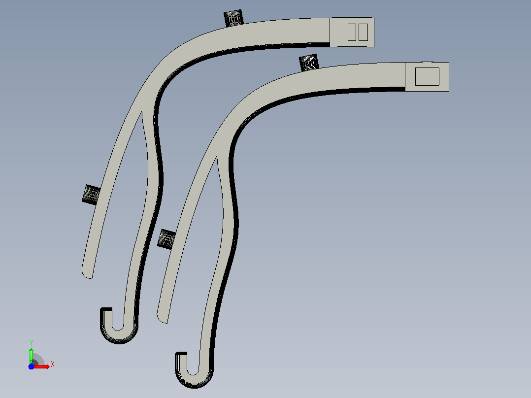小型3D打印机的面罩前视图