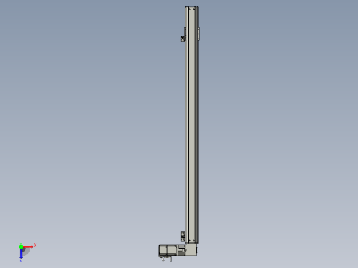 MT75BT半封闭皮带滑台[MT75BT.L80.1100.RT.P40.C3]俯视缩略图