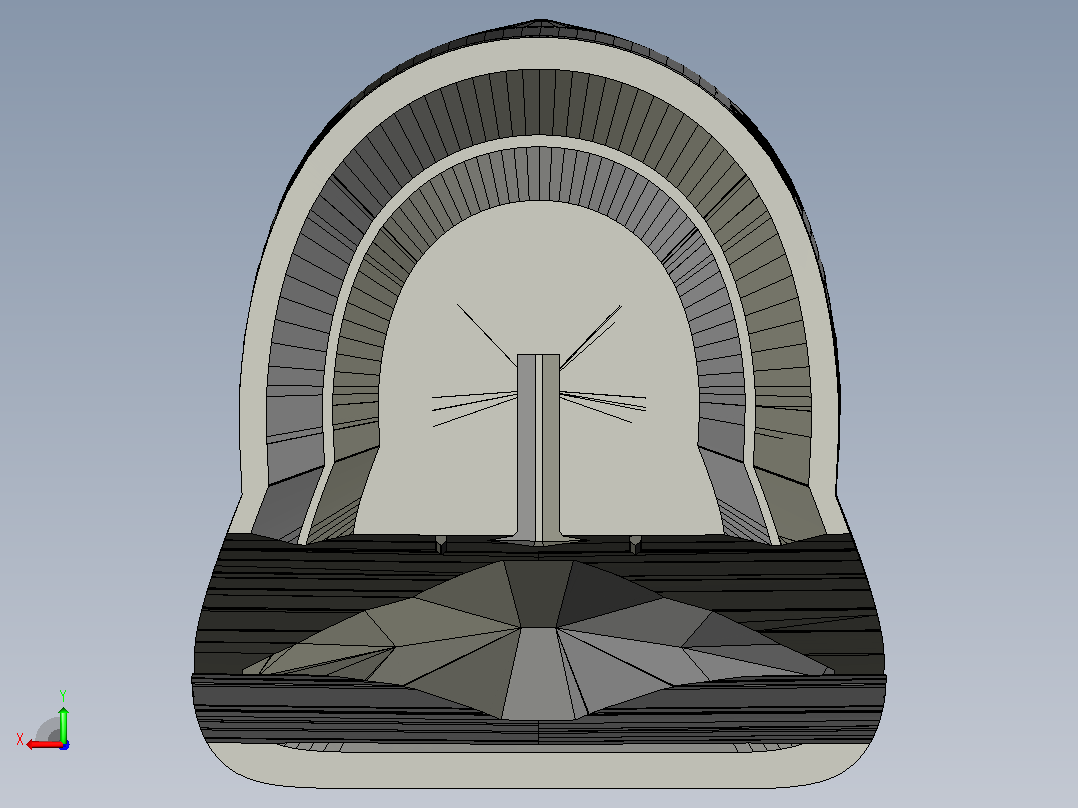 Ultimaker飞机模型后视图