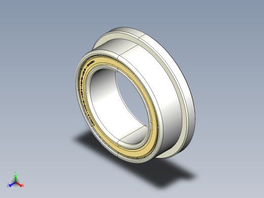 完整的FLRAZZ型微英制系列轴承库— SolidWorks和Step微型轴承模型