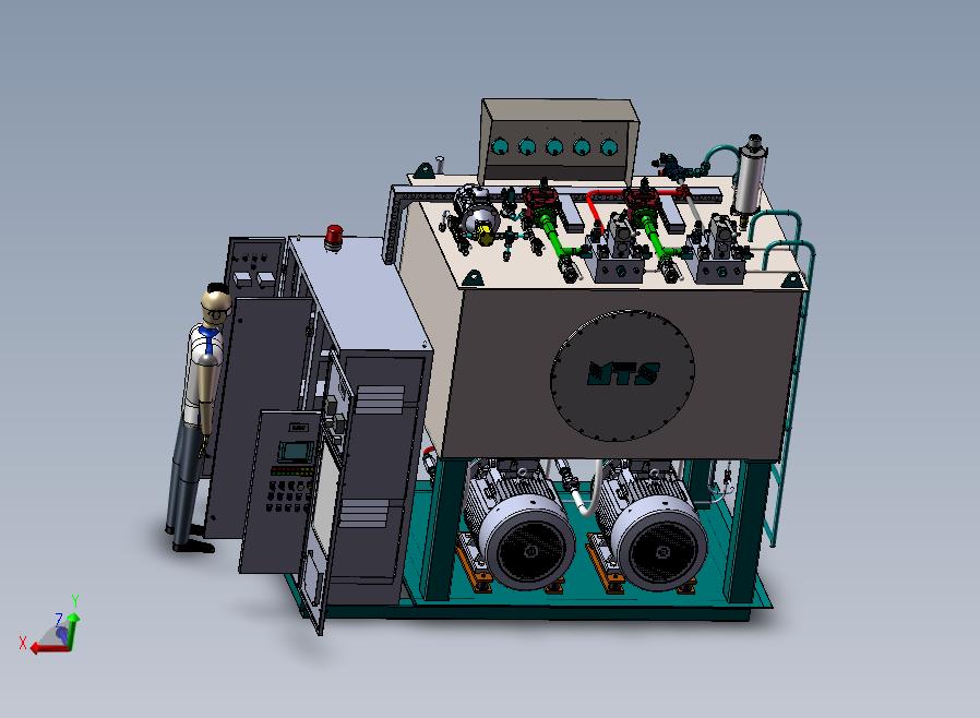 B08-大型液压工作站(完整一套）