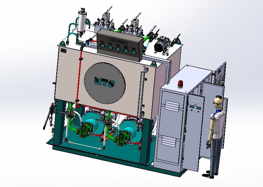 B08-大型液压工作站(完整一套）
