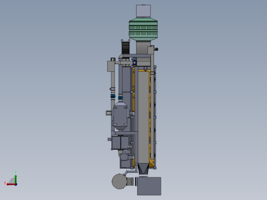 RCO活性炭吸附脱附和催化燃烧设备sw16可编辑后视缩略图