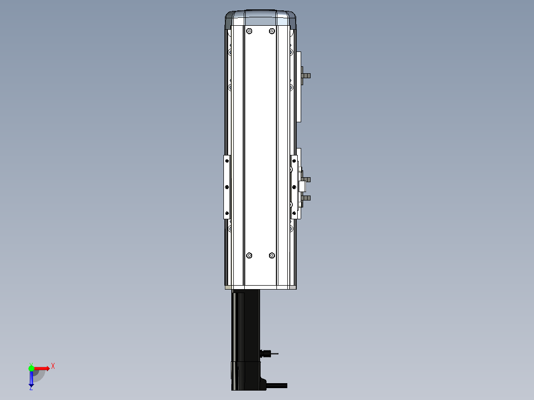 Toyo东佑达直线模组-ETH10-150-BC-100W+煞車俯视图