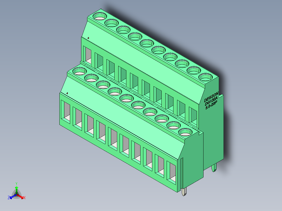 DG130A-5.0-20P-14-00AH主视图
