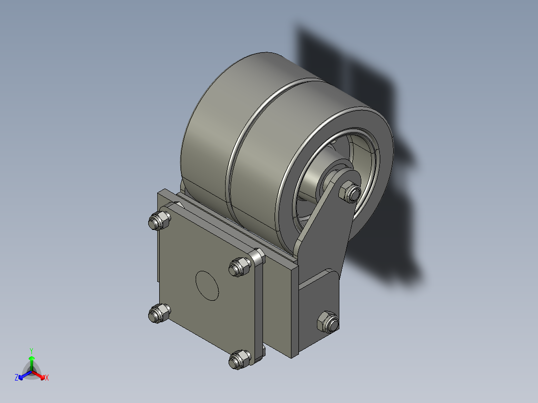 搬运车轮轮胎(1)