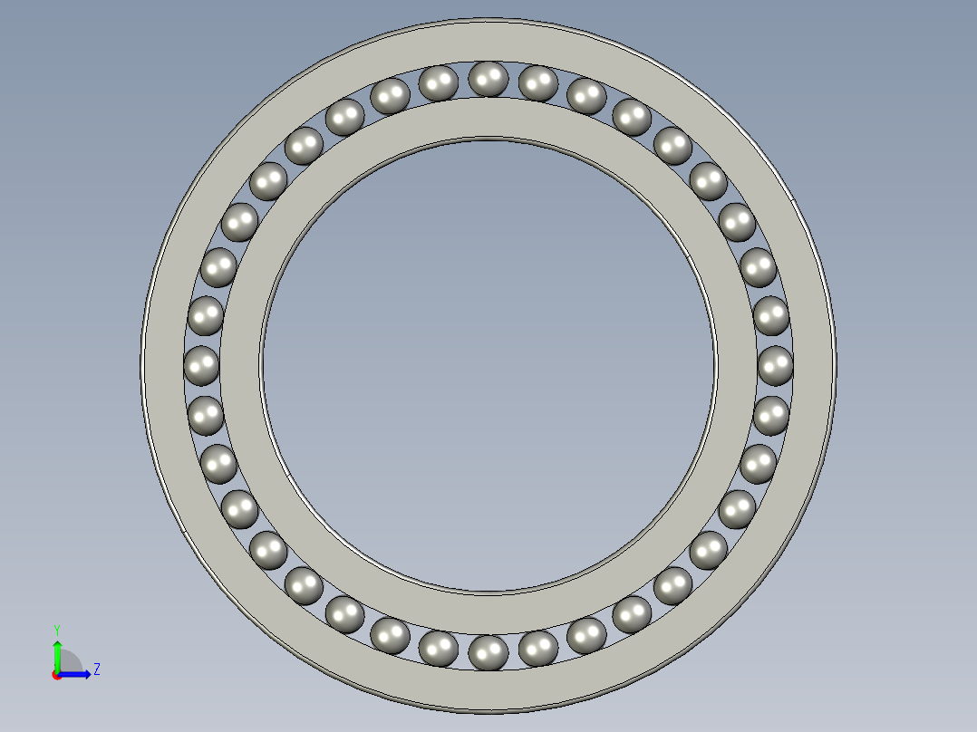 深沟球轴承16044左视图