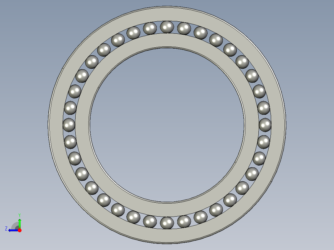 深沟球轴承16044右视图