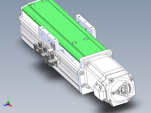 MTH丝杆半封闭模组MT75BS-BC-57