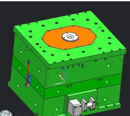 热流道模具3D模型缩略图