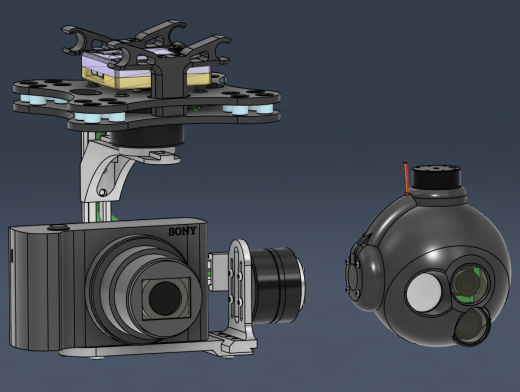 封闭式微型万向球摄像机缩略图