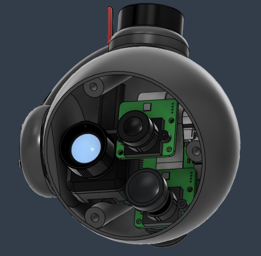 封闭式微型万向球摄像机缩略图