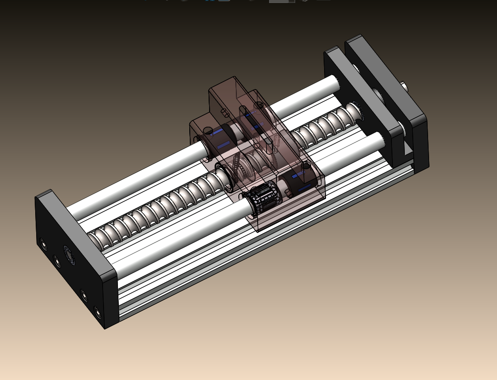 ACTUADOR LINEAL线性执行器3D图纸 Solidworks设计