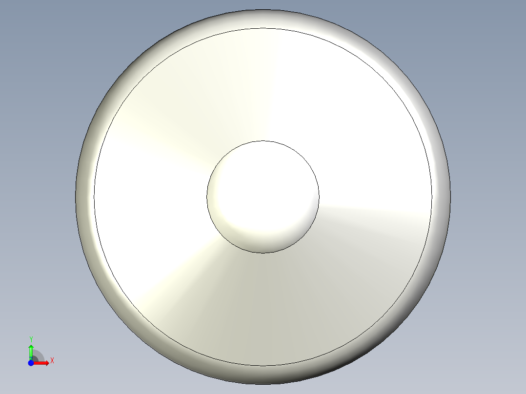 萬向滾珠53-3D多系列多零件图纸模型前视图