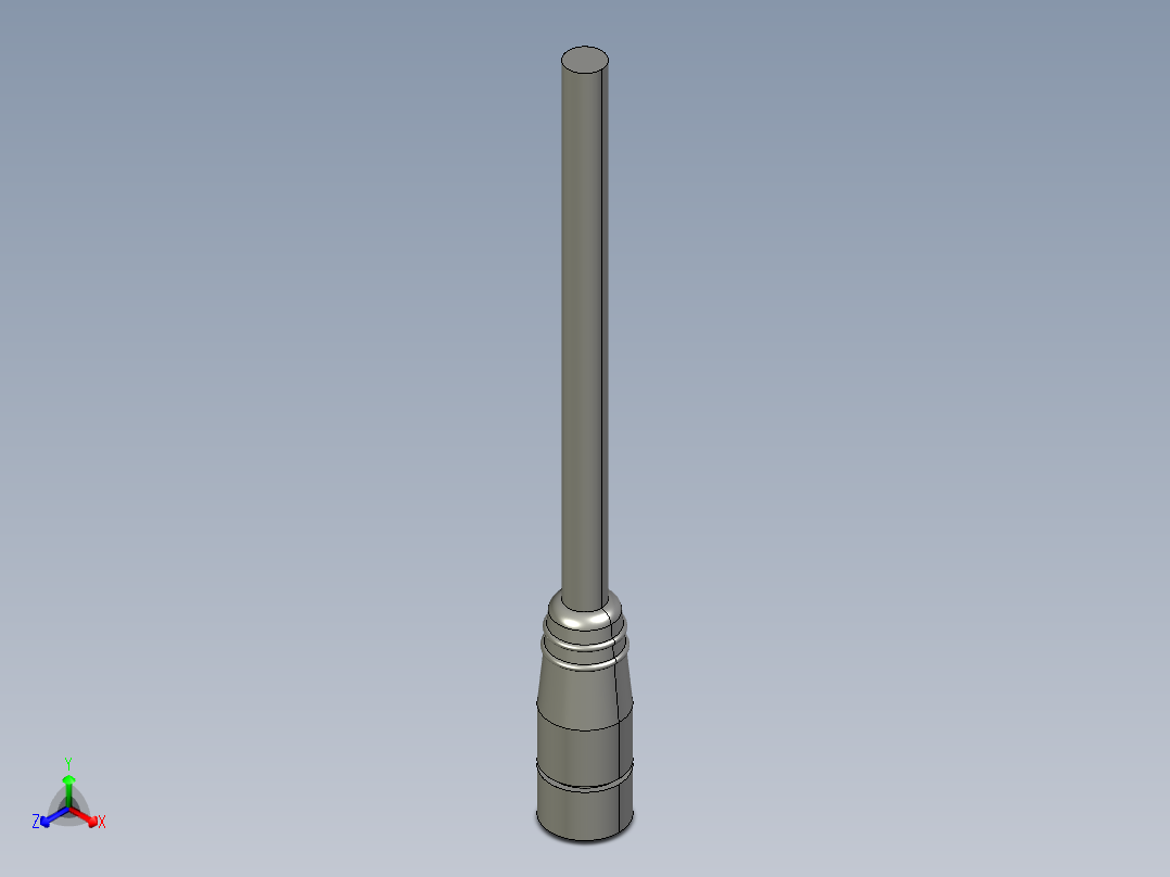 基恩士FS-V33C(P)_cable_kc图纸模型主视图