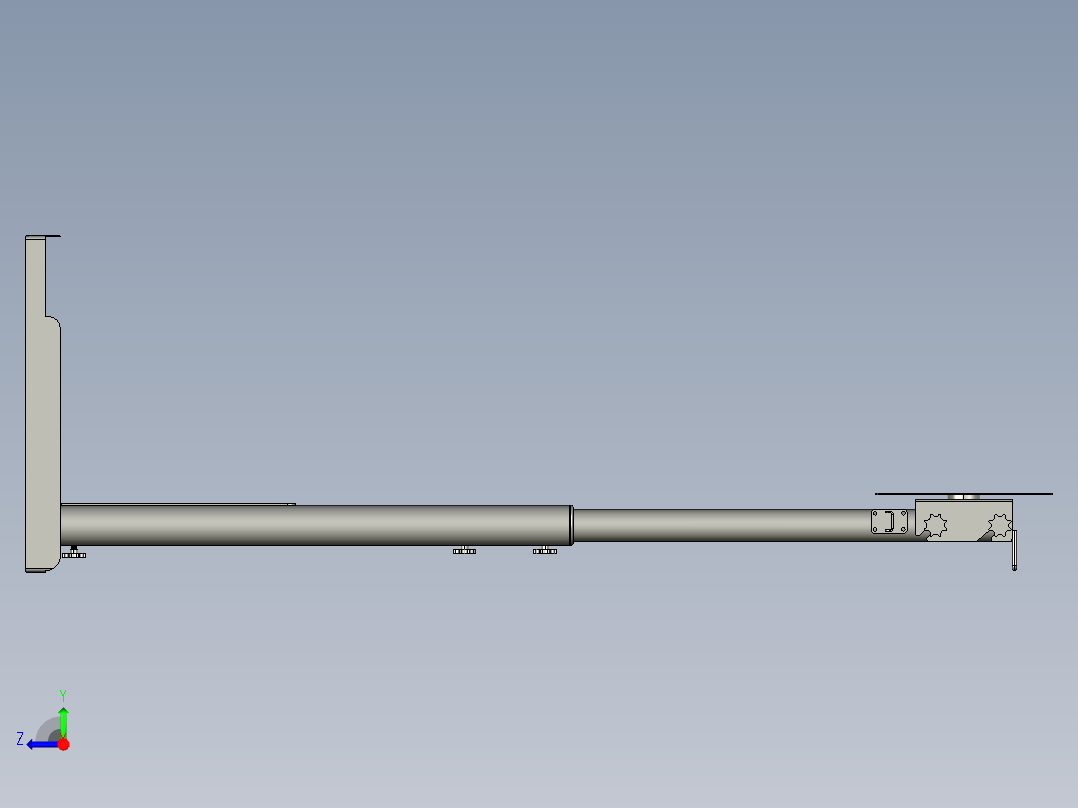 32移动支架T2(1)右视图