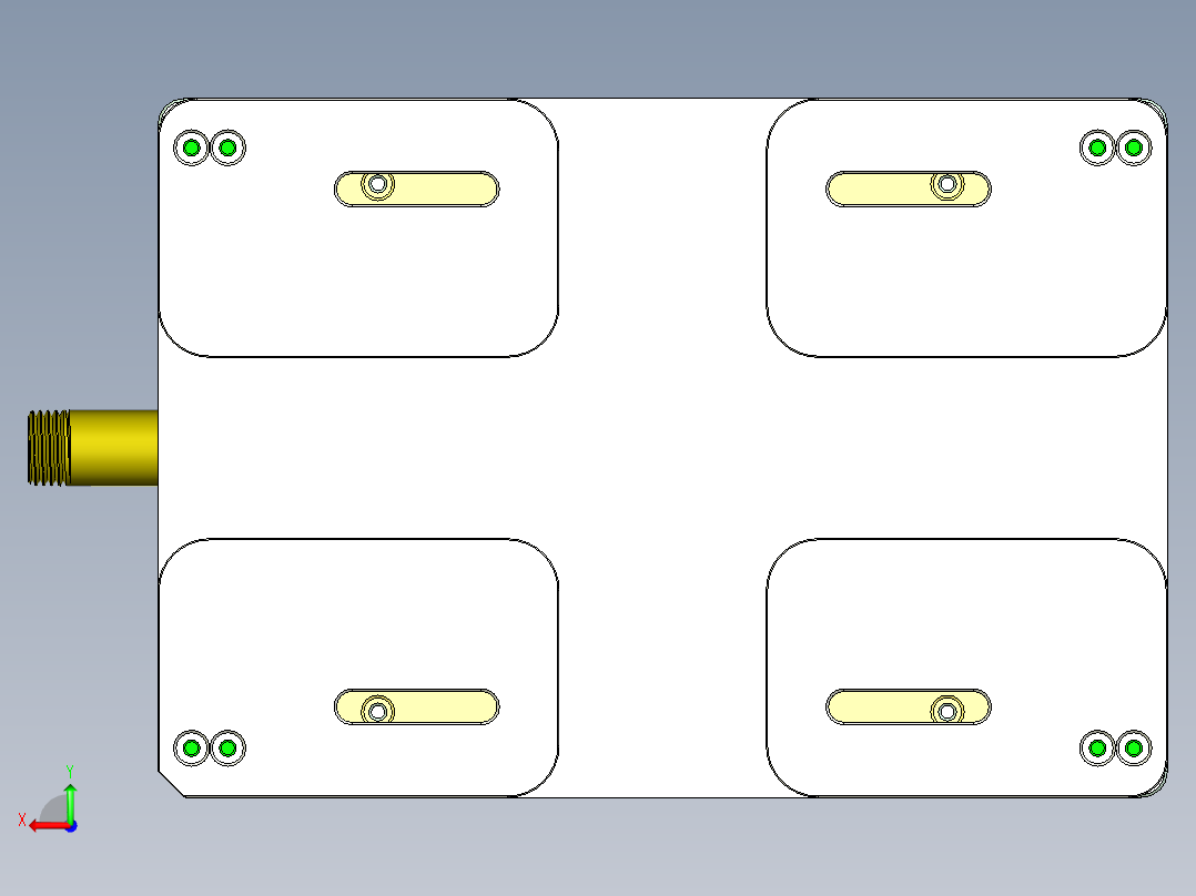 T300-A-笔记本CNC工装夹具三维模型CNC6后视图