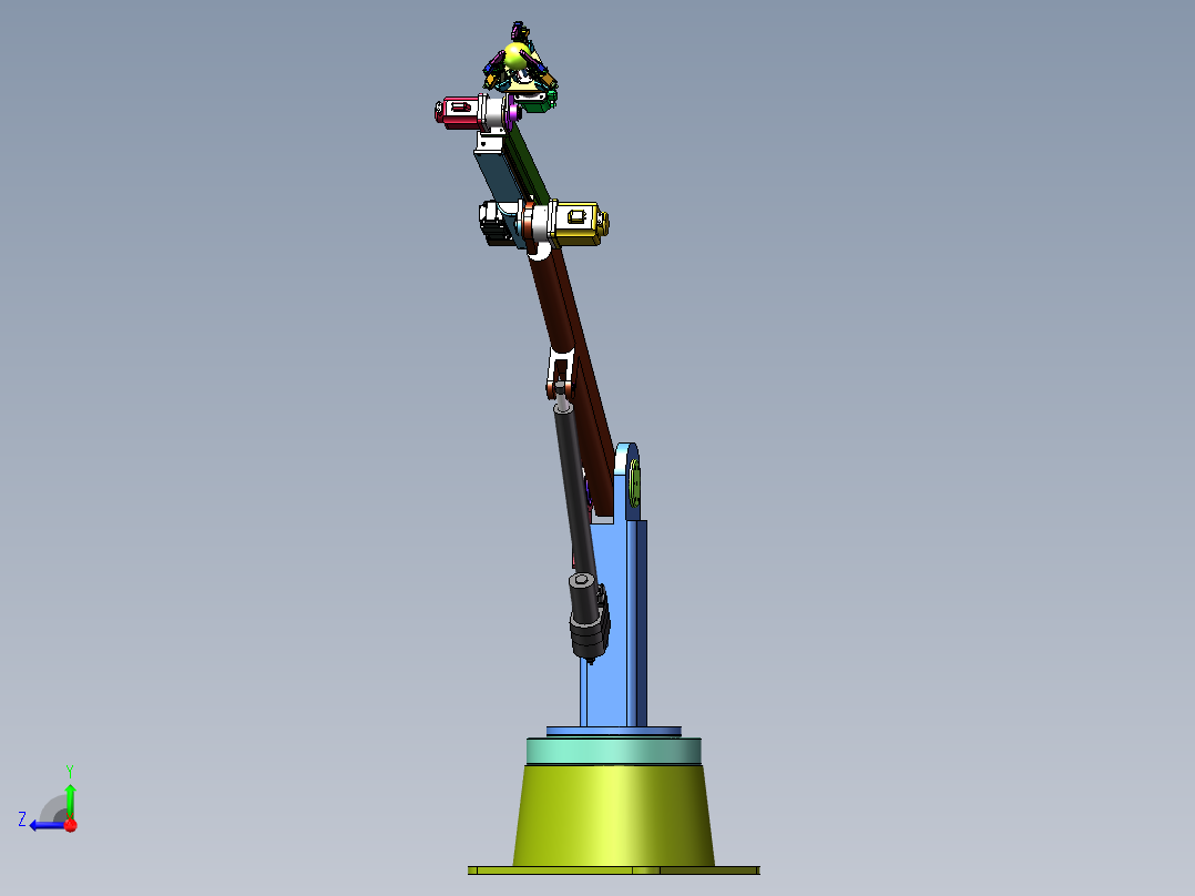 2023.02月-苹果采摘机械臂右视图