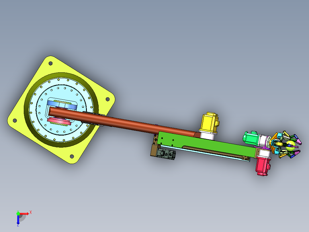 2023.02月-苹果采摘机械臂俯视图