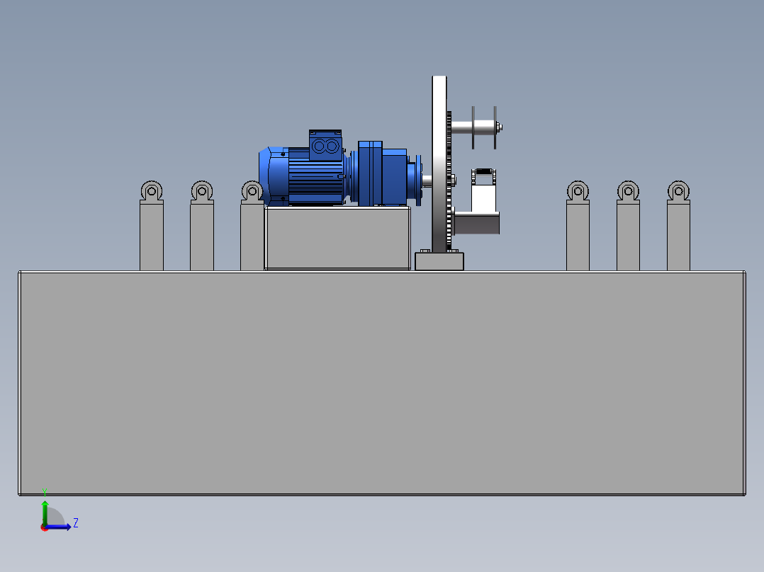 线缆外层包覆设备sw18左视图