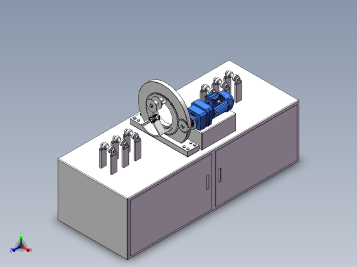 线缆外层包覆设备sw18正等轴测缩略图