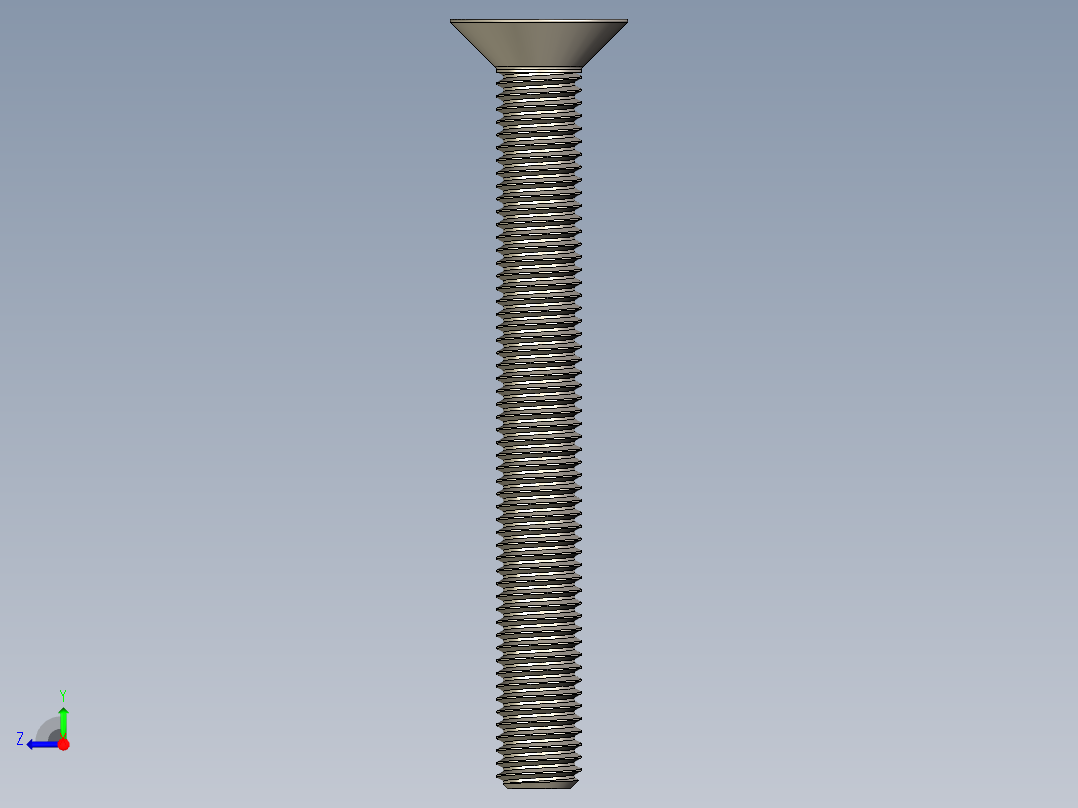 Screw_ISO_10642_M10x90_A2.STEP右视图