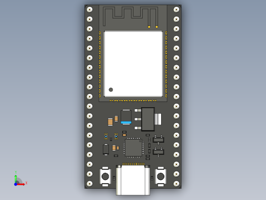 38 Pin ESP32 WROOM _前视缩略图