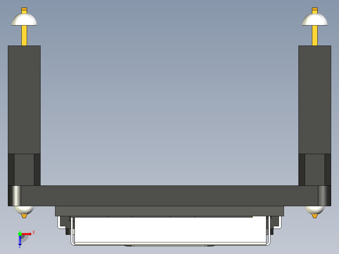 38 Pin ESP32 WROOM _俯视图