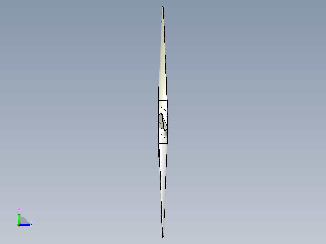 螺旋桨(131)左视图