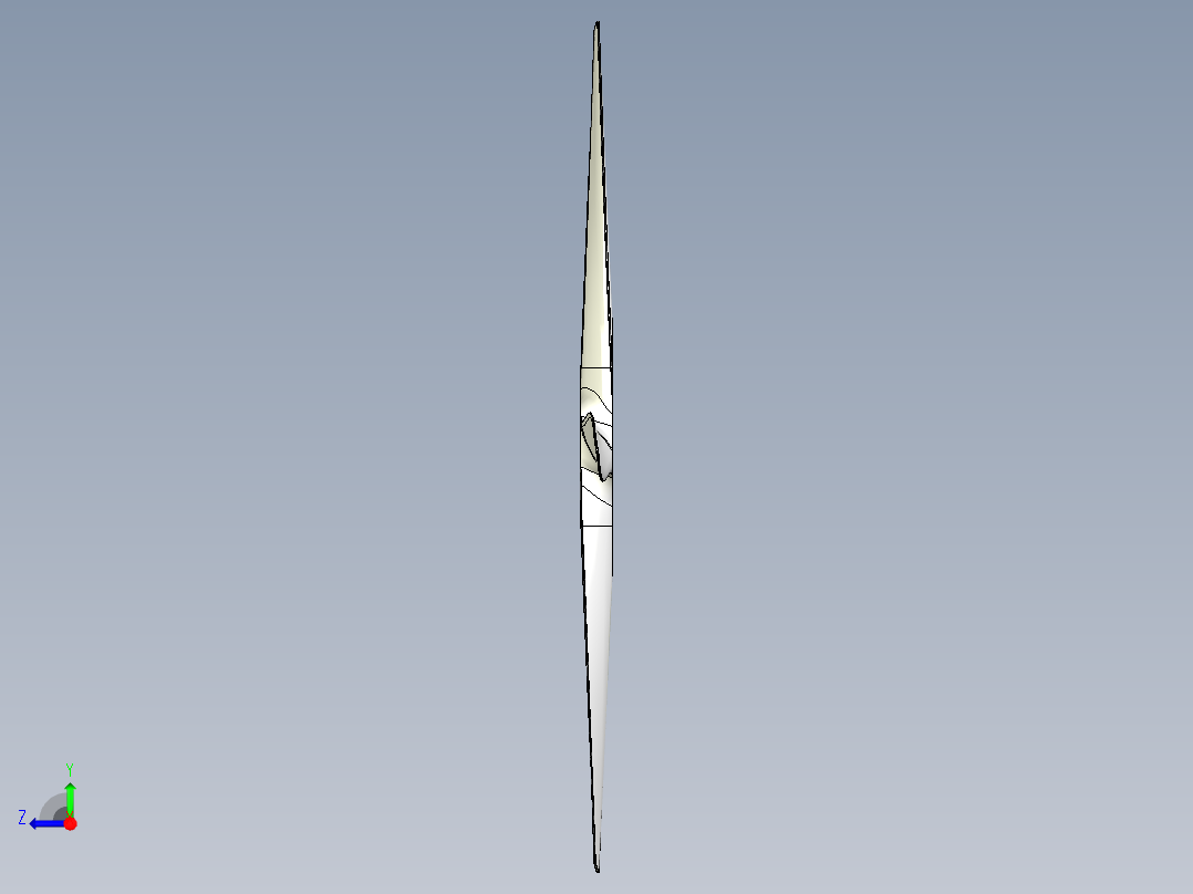 螺旋桨(131)右视图