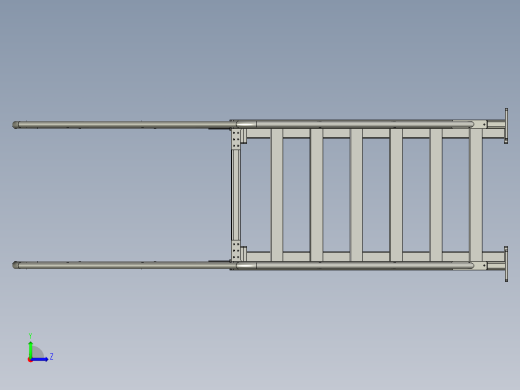 产线过桥梯左视缩略图