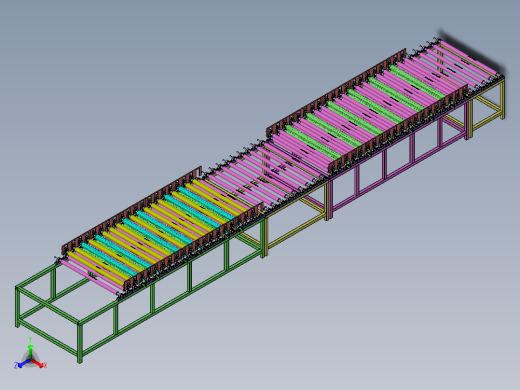 钢化玻璃自动清洗滚筒线