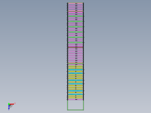 钢化玻璃自动清洗滚筒线俯视缩略图