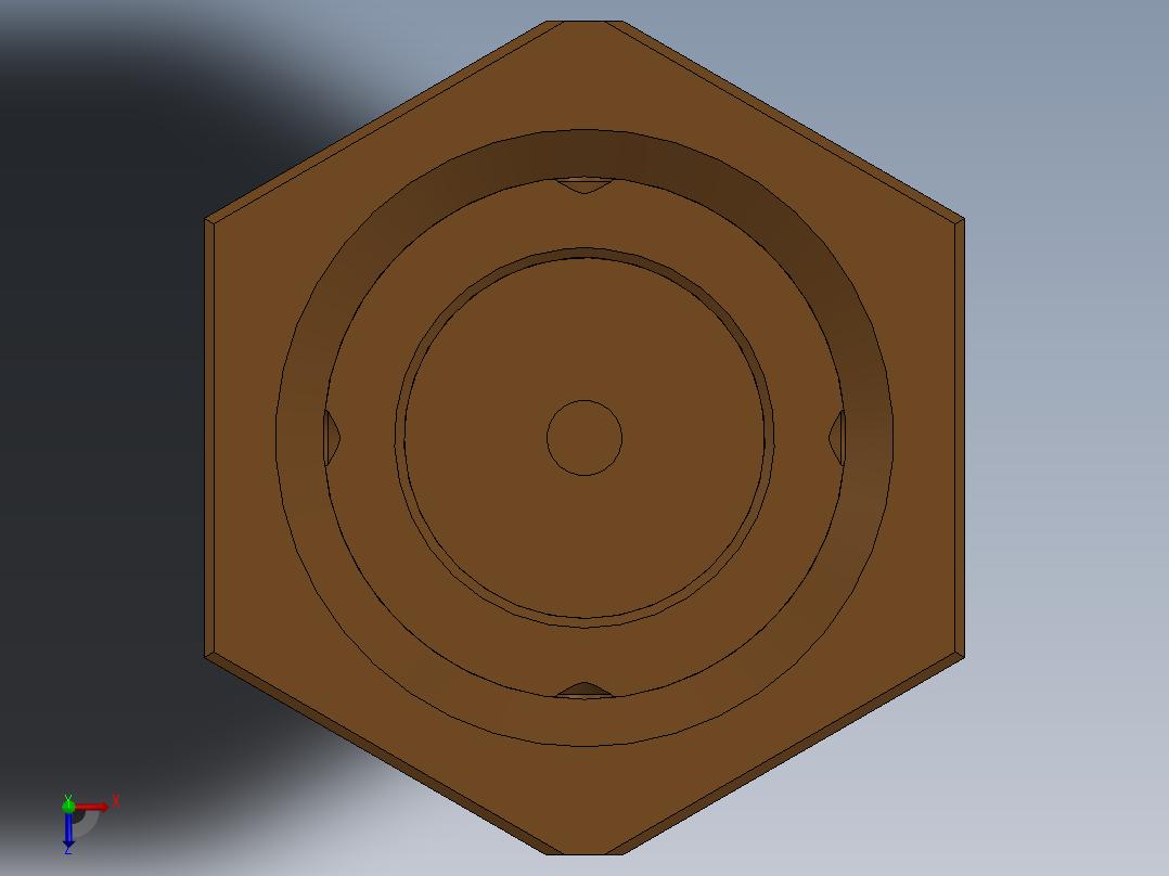 Nabil（针）排放和充气阀俯视图